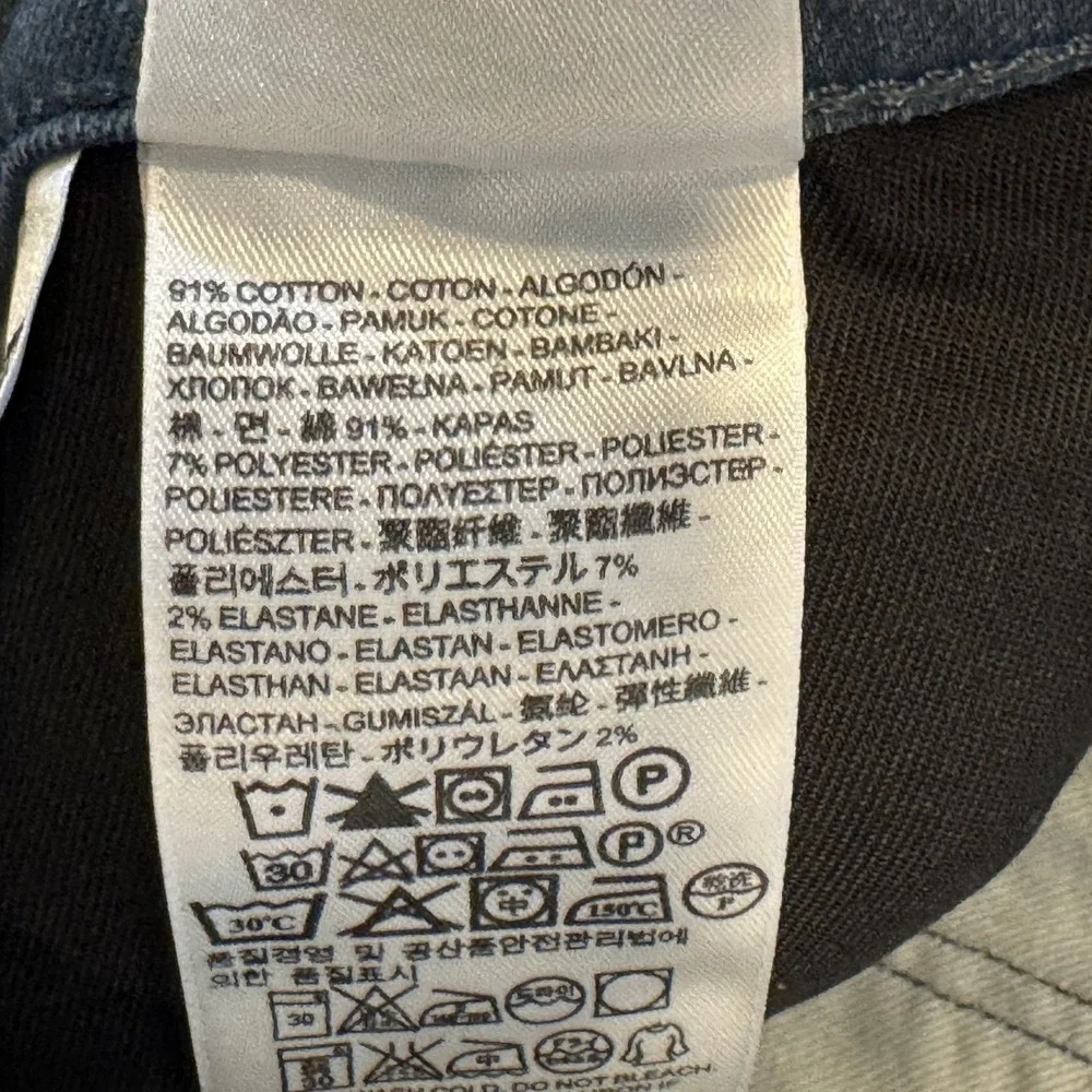 Levi's 511 Jeans Mens 31x32 Blue Slim Fit Stretch Dark Wash Denim Pants